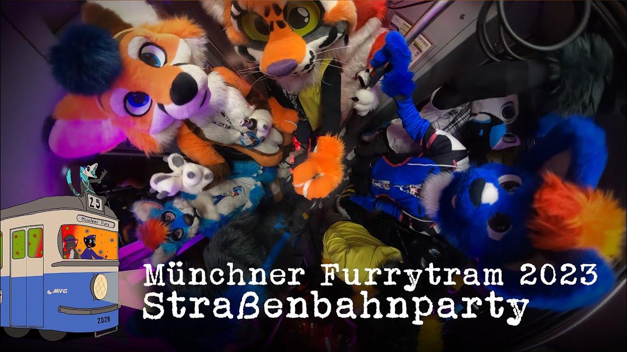 Münchner Furrytram 2023 - Partytram Munich - YouTube