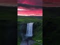 The Most Beautiful Waterfall In The World Waterfall Drone Travel 