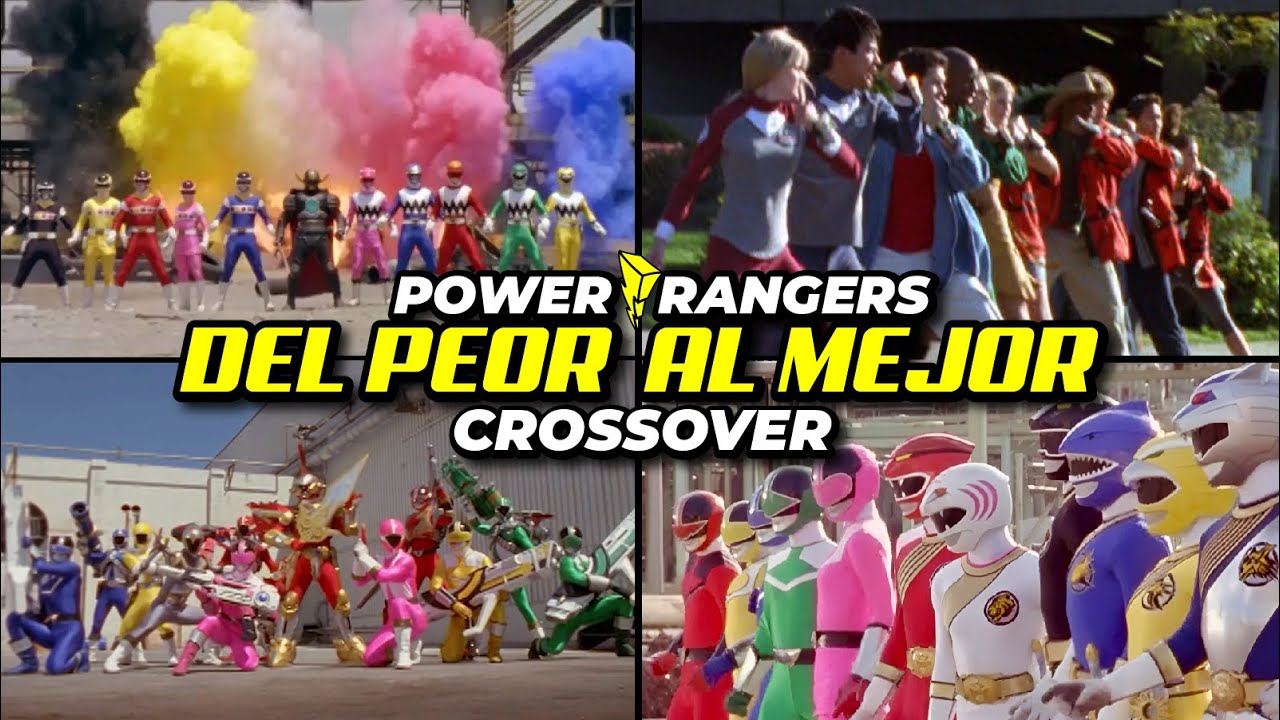 ⚡ POWER RANGERS: del PEOR al MEJOR CROSSOVER ⚡ | Armando R.