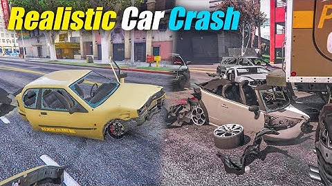 GTA 5 Realistic Car Crash Mod | GTA 5 Real-Life Car Crash Mod | GTA 5 Car Crash