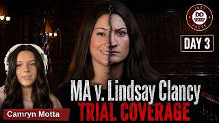 LIVE: Lindsay Clancy Trial Day 3:"A Voice In Her Head" | Day 3-Hosted by Camryn Motta