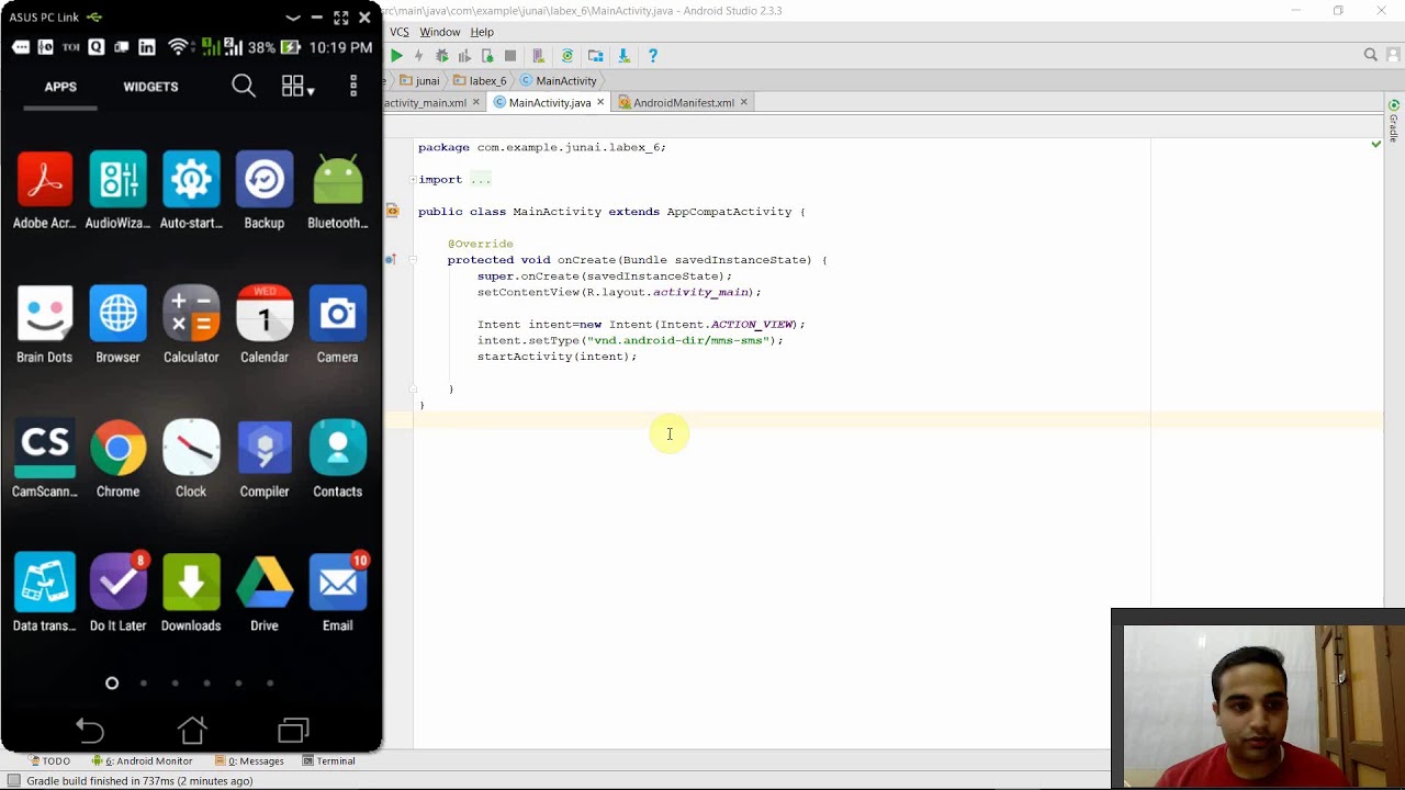 Mobile Application Development Lab - Exercise 6 - YouTube