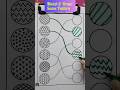 Match and Draw Patterns #patterndrawing #match #kidslearning  #shorts #shortsfeed