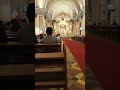Sunday mass at taal cathedral