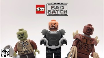 LEGO Bad Batch Ep. 5 “Rampage” Custom Minifigure Showcase!