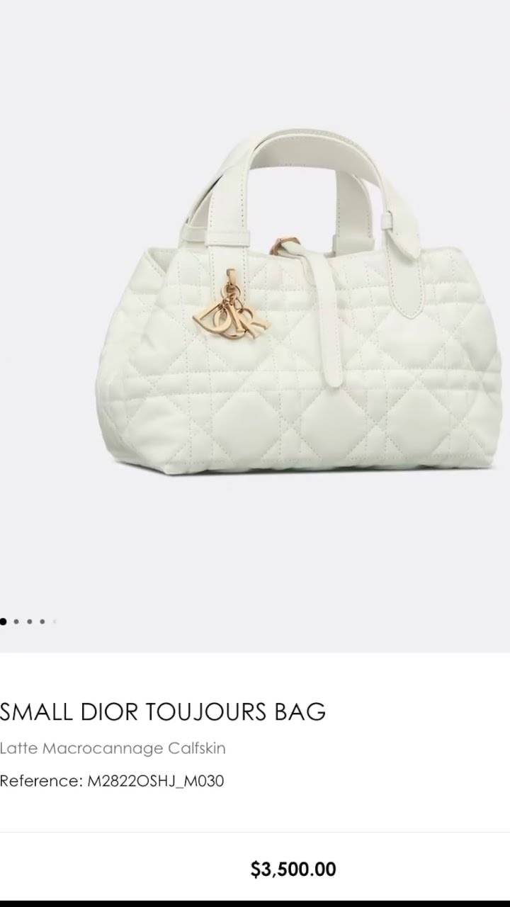 Dior's NEW TOUJOURS Tote Bag Is 🔥 - YouTube