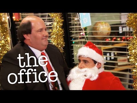 Kevin Sits On Michael  - The Office US