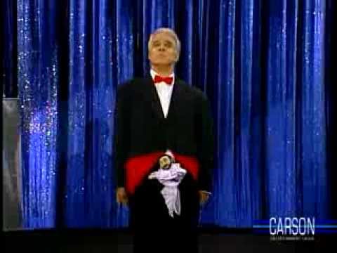 Steve Martin the "Great Flydini" Has a Singing Visitor From His Fly Part 3, Johnny Carson 1992