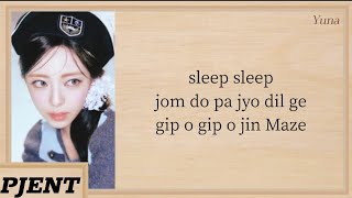 Yuna - Blue Maze Easy Lyrics
