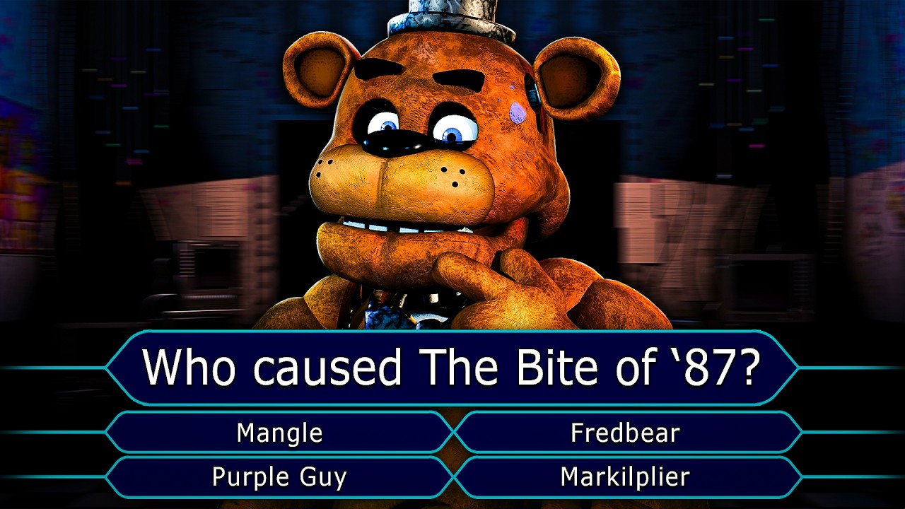 FNAF Who Wants To Be A Millionaire Is Harder Than You Think