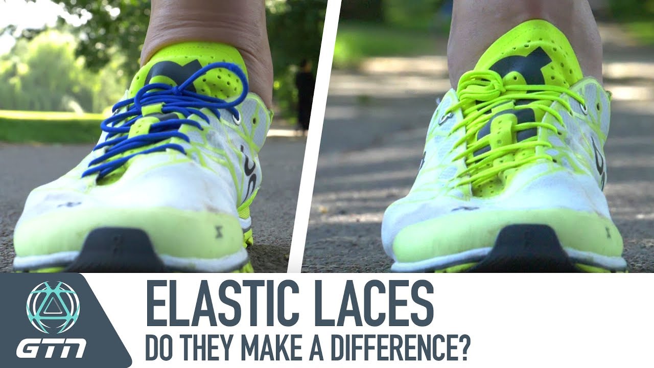 on elastic laces