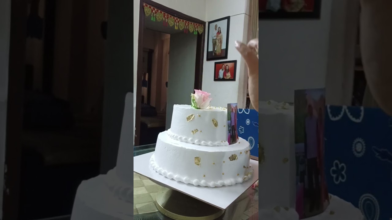 Kaise bnaya ye golden jubilee 4kg cake @ flavour of cakes with jyoti 