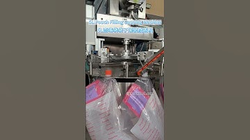 ZONESUN Spout Pouches Rotary Filling Capping Machine #packingmachine #fillingcappingmachine