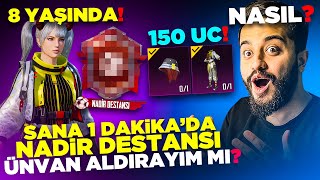 8 Yaşinda Çocuk Bana Destansi Nadi̇r Ünvan Almayi Öğretti̇ Şok Oldum Pubg Mobile