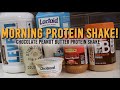 Morning Protein Shake - Chocolate Peanut Butter Protein Smoothie