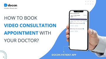 Docon Patient App | How to Book Video Consultation Appointment with your Doctor?