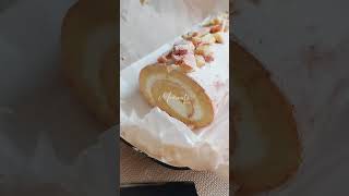 Творожный рулет #рецепты #бисквит #сладости #кондитер