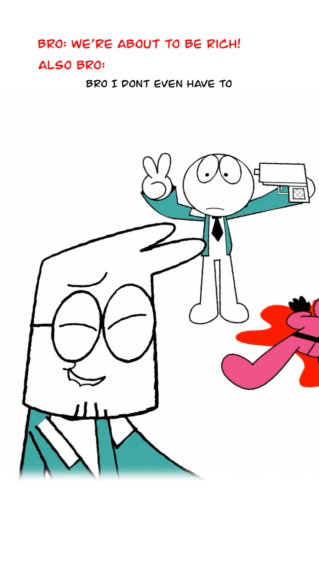 You And Bro Squid Games ? (Animation Meme) Anim: WormGuy98 #shorts