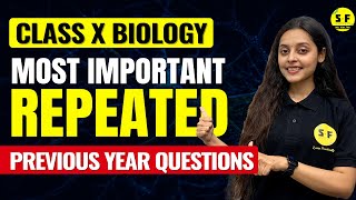 Most Repeated PYQs of Biology | Class 10th Science Board Exam 2023-24 with Sonam maam screenshot 5