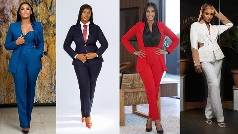 Elevate Your Office Look! Must-Have Trouser Suits