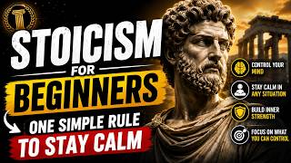 🧘 Stoicism for Beginners: The One Rule That Changes Everything 🧘