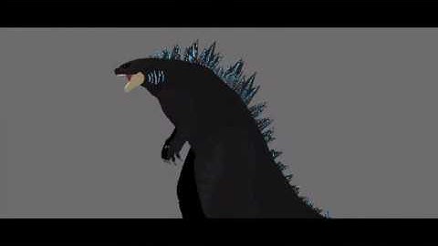 Godzilla 2014 sound test animation/stick nodes pro