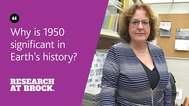 Why is 1950 significant in Earth's history?