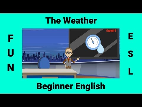 Talking about the Weather | Beginner English | Adjectives to Describe the Weather