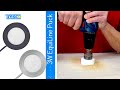 DIY- How to Install Tresco Equiline LED Puck Lights #EASY