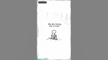 Why Healing Feels Lonely #shorts #healing #mentalhealth