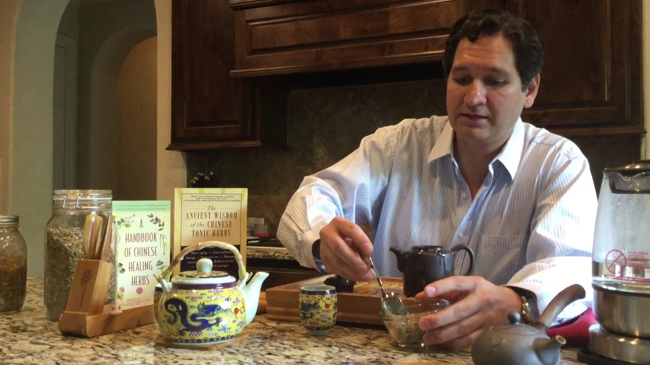 Chinese Root Tea Prep - YouTube