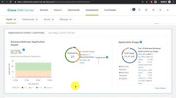 DNAC 1.2.10 Assurance S4 Application Health