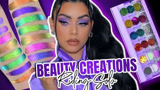 RESEÑA DE LAS SOMBRAS  MÁS BRILLOSAS✨ Riding Solo - Beauty Creations