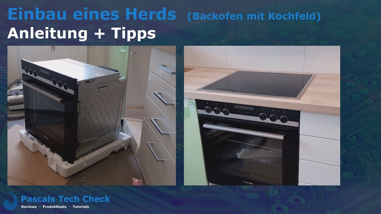 meint Original Lösen einbau elektroherd mit backofen Enorme Große ...