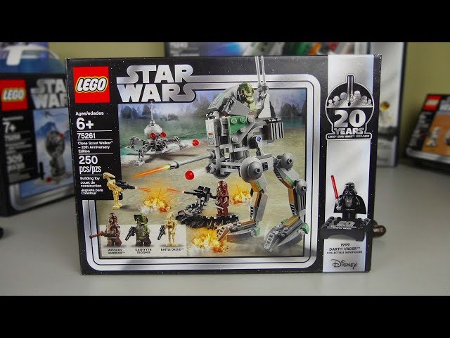 LEGO Star Wars Clone Scout Walker - 20th Anniversary Edition (75261) |  Should You Buy? - YouTube