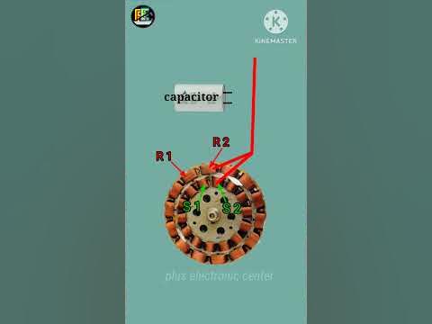 Ceiling fan 3 wire connection || Electric fan wiring diagram || #shorts
