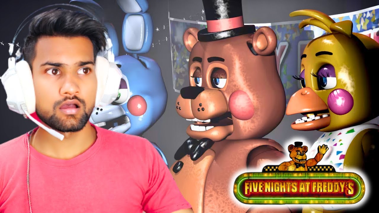 IN BHUTIYA FREDDY'S KI VAJAH SE MERA KYA HOGA || FIVE NIGTS AT FREDDY'S HORROR GAME PART- 2