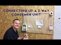 Connecting a Final Circuit in a 2 Way Crabtree 17th Edition Amendment 3 Consumer Unit (Fuse Board)