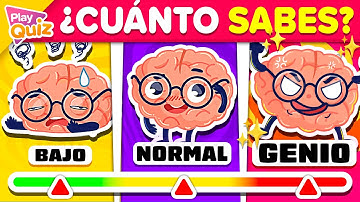 ¿Sabes más que alguien de 10 años? 🧒🏻📚🧠 | ¿Cuánto Sabes? -  Play Quiz de Cultura General