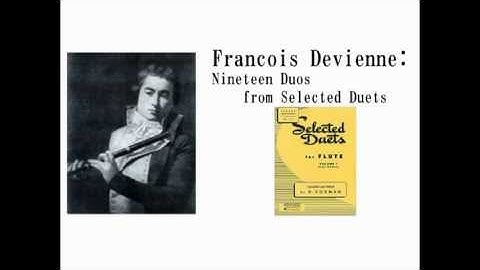 【Lesson】Nineteen Duos selcted from the works of  DEVIENNE