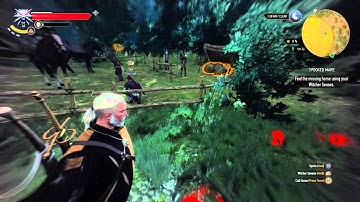 The Witcher 3: Wild Hunt Spooked Mare Sidequest on Death March