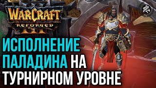 ИСПОЛНЕНИЕ ПАЛАДИНА НА ТУРНИРНОМ УРОВНЕ: Warcraft 3 Reforged