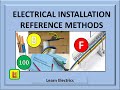 Learn Electrical Reference Methods, Installation Reference Methods