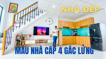 Mẫu Nhà Gác Lửng Đẹp Xây Chỉ Có 600 Triệu | Nhà Cấp 4 Gác Lửng Đẹp
