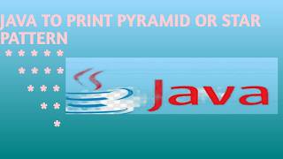 Java To PRINT PYRAMID OR STAR PATTERN in Hindi lecture 39