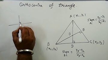 Orthocentre of triangle Properties and Derivation | Coordinate Geometry Part 7 | Kamaldheeriya