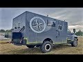 23 year old Builds 900hp Overland Camper 4x4 Ambulance Conversion GMC Kodiak Turbo Diesel