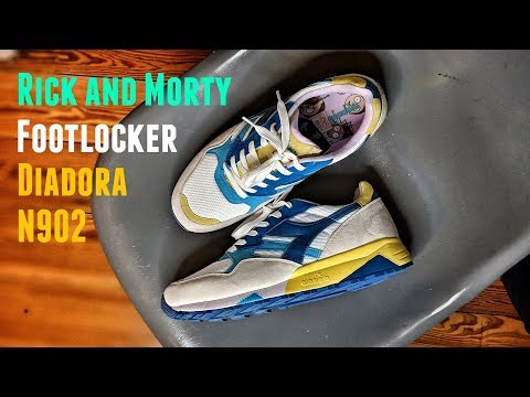 rick and morty foot locker