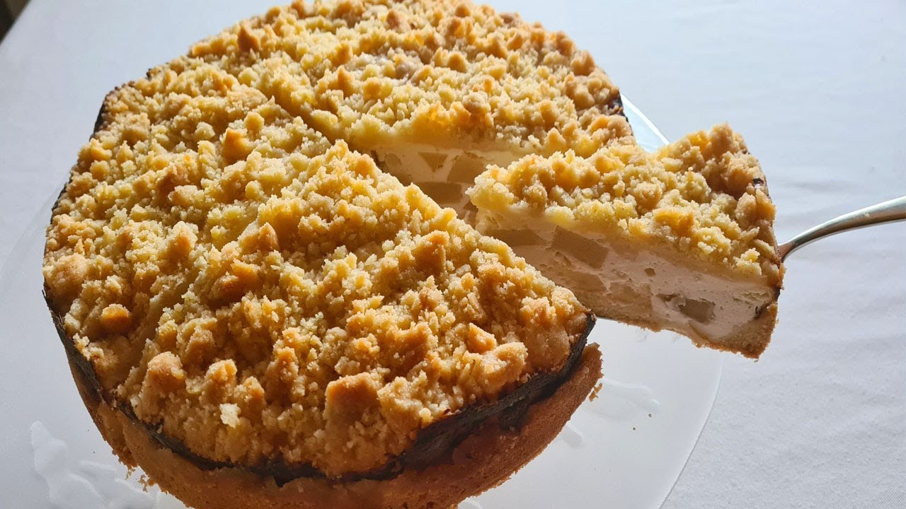 Apfel Streuselkuchen mit Quark - sehr saftig | Apfelkuchen - YouTube Apfel Streuselkuchen mit Quark - sehr saftig | Apfelkuchen - YouTube