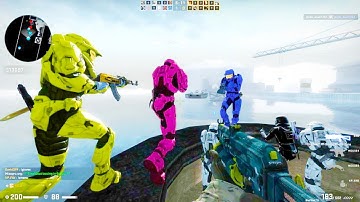 Counter Strike Global Offensive - Zombie Escape mod online gameplay on Icecap Escape map